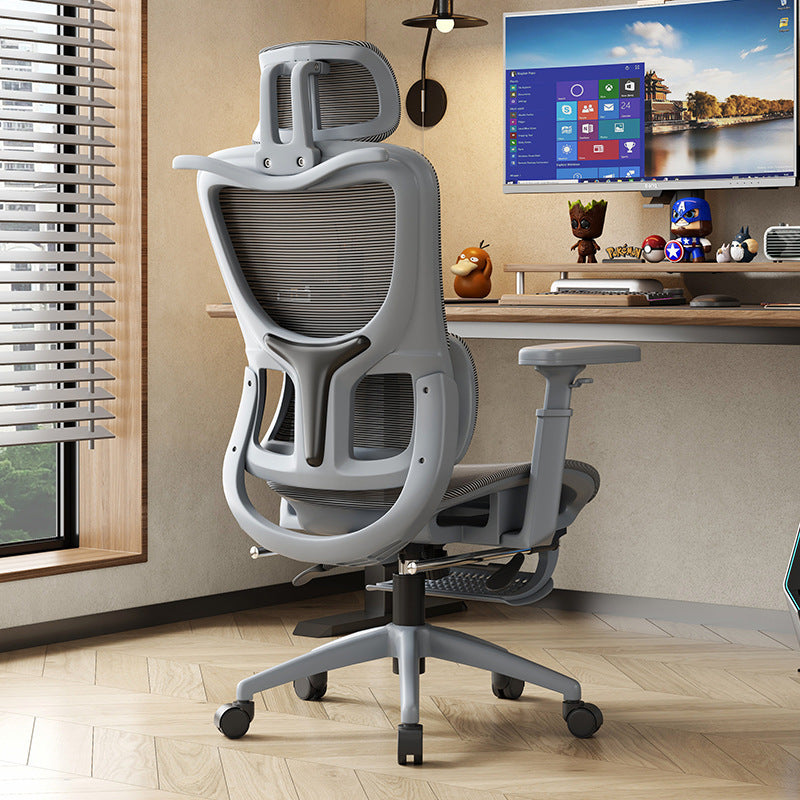 Ergonomic Hollow-out Computer Chair - Comfortable Study Seat