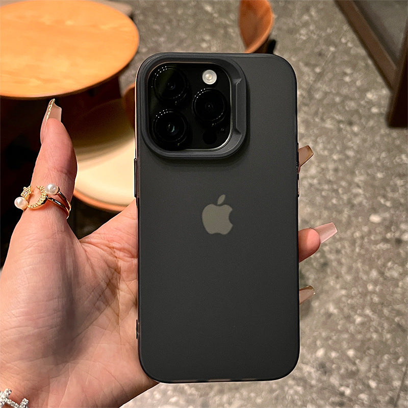iPhone Matte Transparent Case 11 12 14 16 17 Pro XR