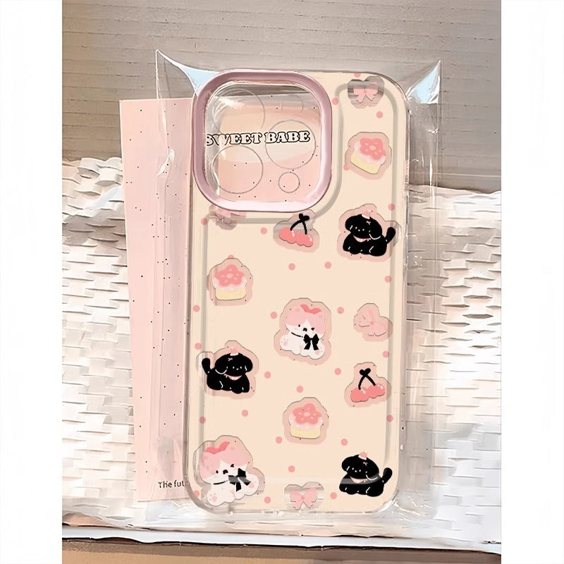 Xiaomi Cherry Cute Transparent Phone Case K80 Note 13