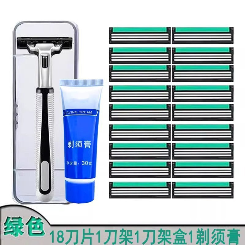 STOCK-Men’s 3-Layer Razor – Factory Price Shaving Tool