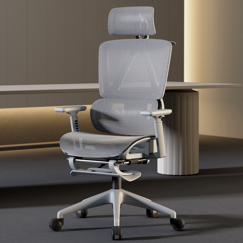 Ergonomic Hollow-Back Computer Chair - Comfortable Sedentary
