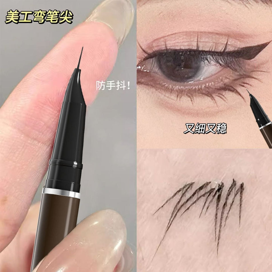 0.01mm Precision Eyeliner – Waterproof Smooth Pen