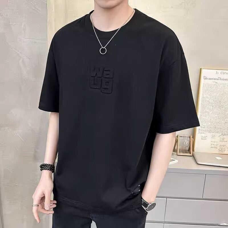 Men’s Trendy Ice Silk T-Shirt 2026 – Loose & Cool Fit