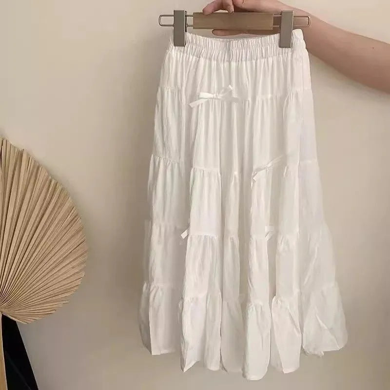 Girls Cake Skirt Lace Two-Piece Summer Set – Baby & Children's Outfits – Image 4