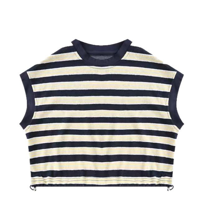 Girls Korean Striped Wide-Leg Summer Set – Baby & Children's Outfits – Image 5