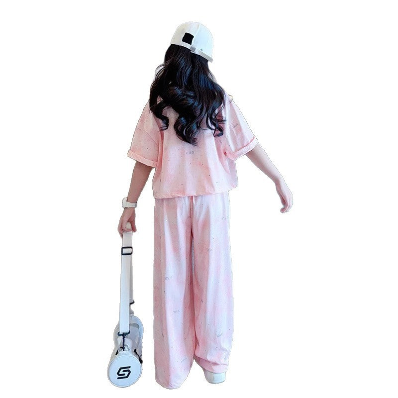 Girls Tie-Dye Summer Two-Piece Comfort Set – Baby & Children's Outfits – Image 5