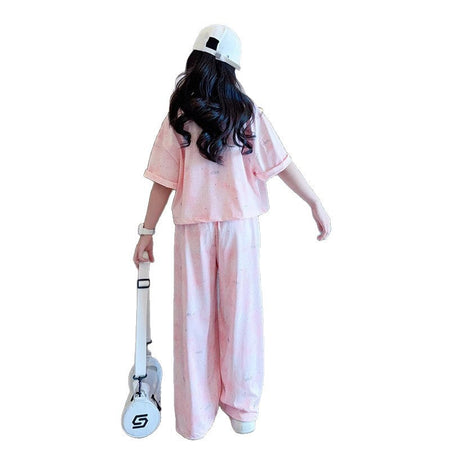 Girls Tie-Dye Summer Two-Piece Comfort Set – Baby & Children's Outfits – Image 5
