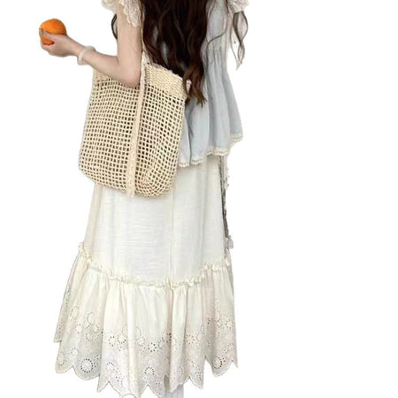 Girls Korean Flutter Sleeve Skirt Summer Set – Baby & Children's Outfits – Image 5