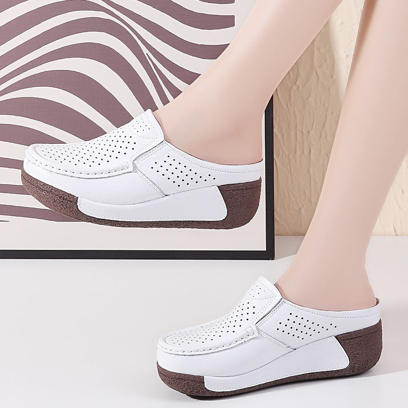 Plus Size Wedge Sandals for Women Non-Slip