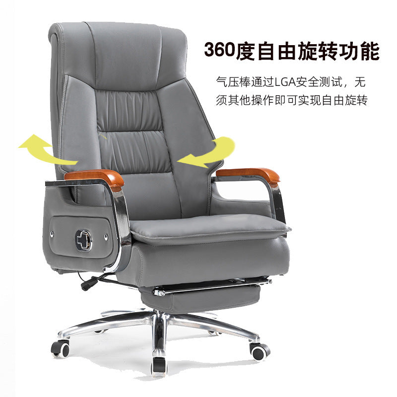 The Director’s Heritage – Premium Cowhide Leather Boss Chair |