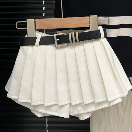 Girls Color-Block Skirt Summer Two-Piece Set – Baby & Children's Outfits – Image 2