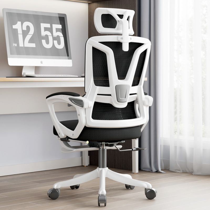 The Dual-Wing Scholar – Double-Back Ergonomic Reclining Swivel