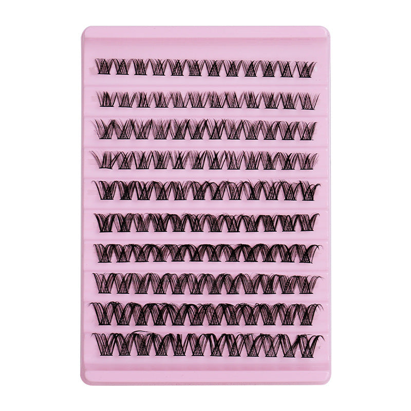 DIY Cluster False Eyelashes Set – Thick & Natural Look