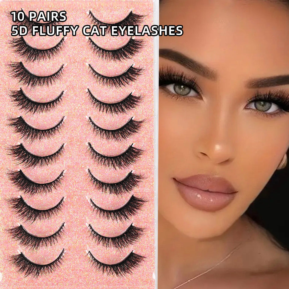 Cat-Eye Thick False Eyelashes
