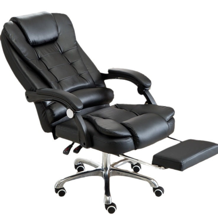 The Sovereign-X – Ultimate Leather Boss Chair with Massage &