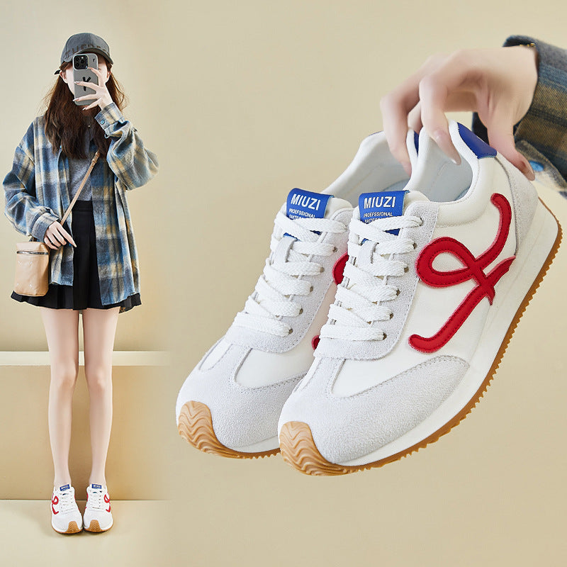 Korean Style Forrest Gump Sneakers Women 2026