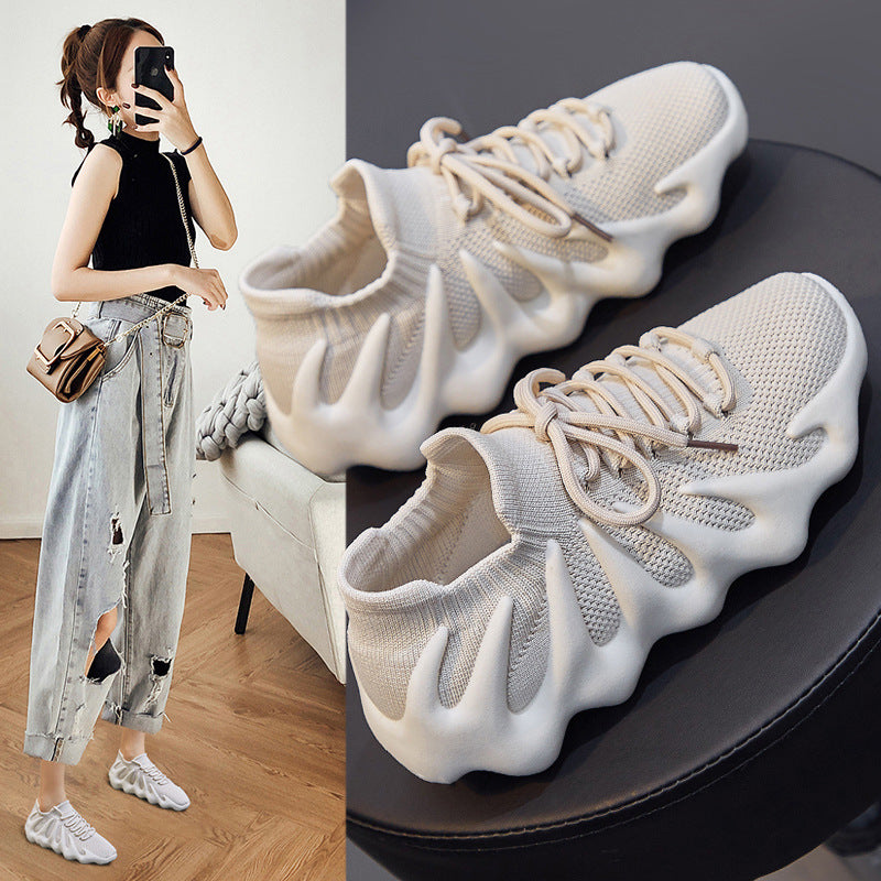 Couple Style Breathable Sock Sneakers