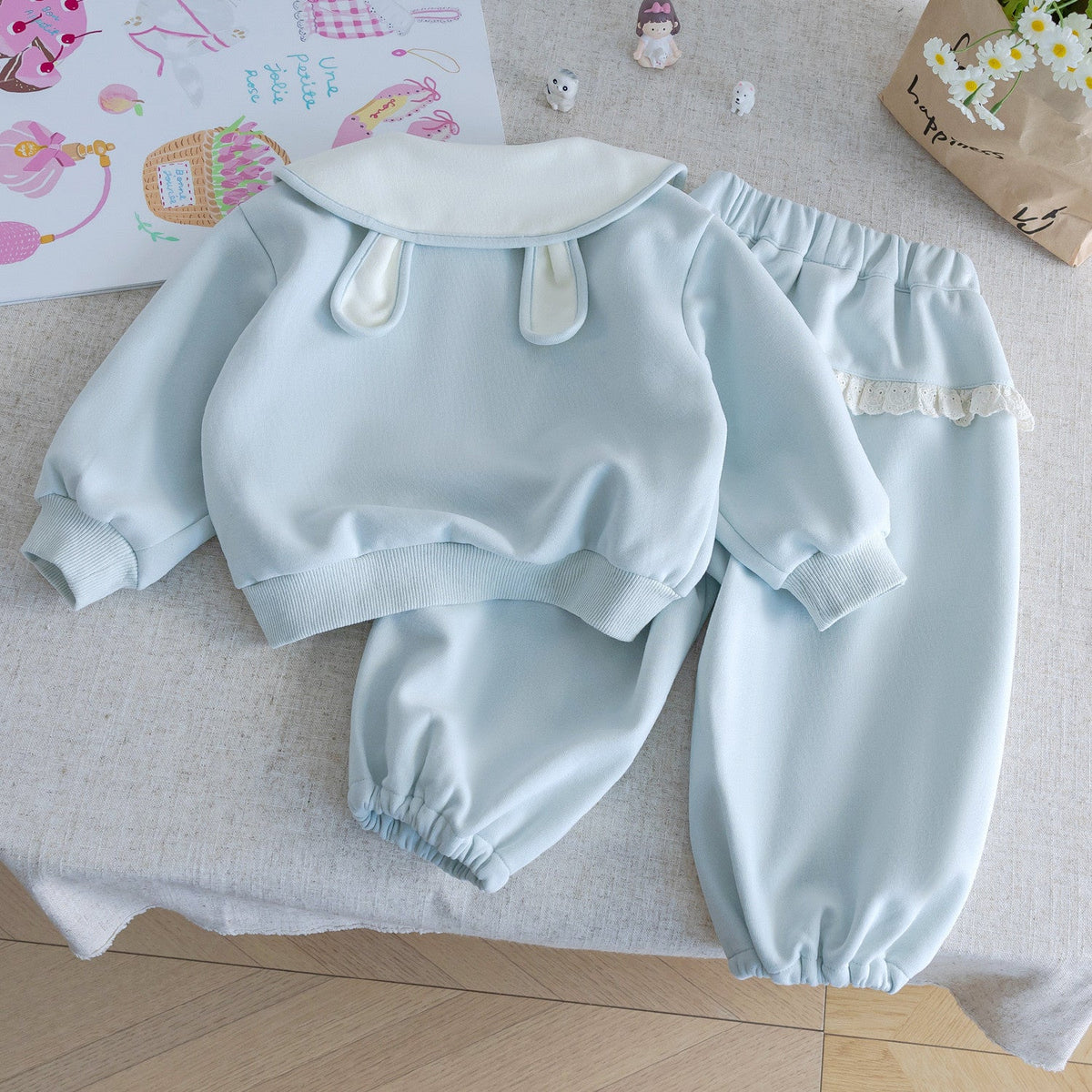 Girls Sweater Two-Piece Set – Spring Autumn Outfit – Outfit Sets – Image 2