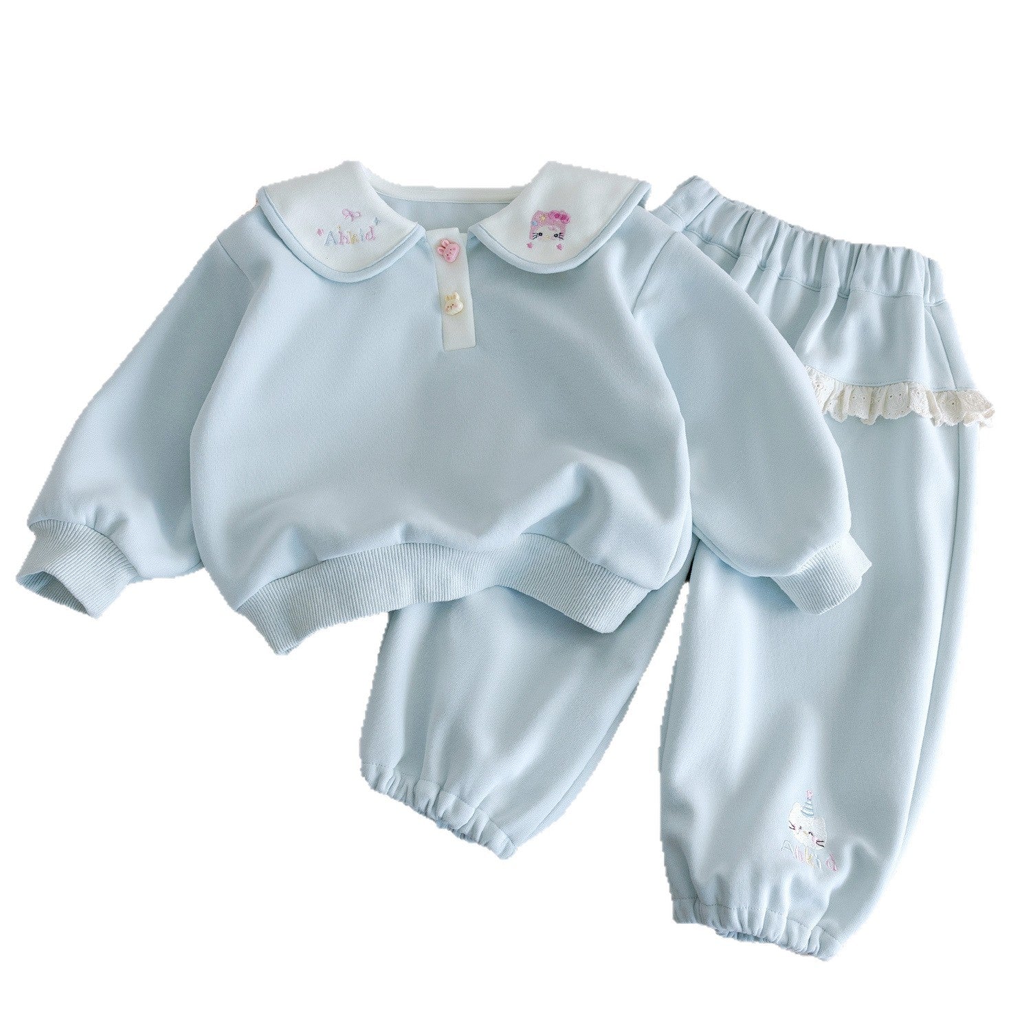 Girls Sweater Two-Piece Set – Spring Autumn Outfit – Outfit Sets – Image 5