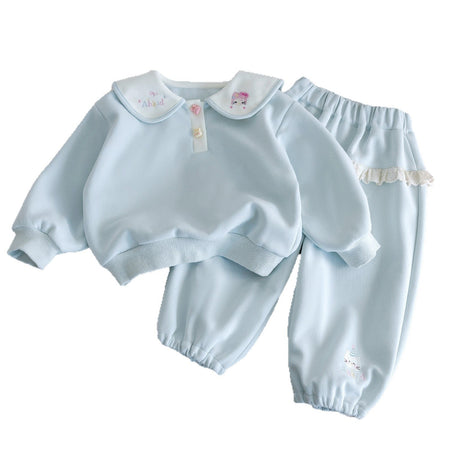 Girls Sweater Two-Piece Set – Spring Autumn Outfit – Outfit Sets – Image 5
