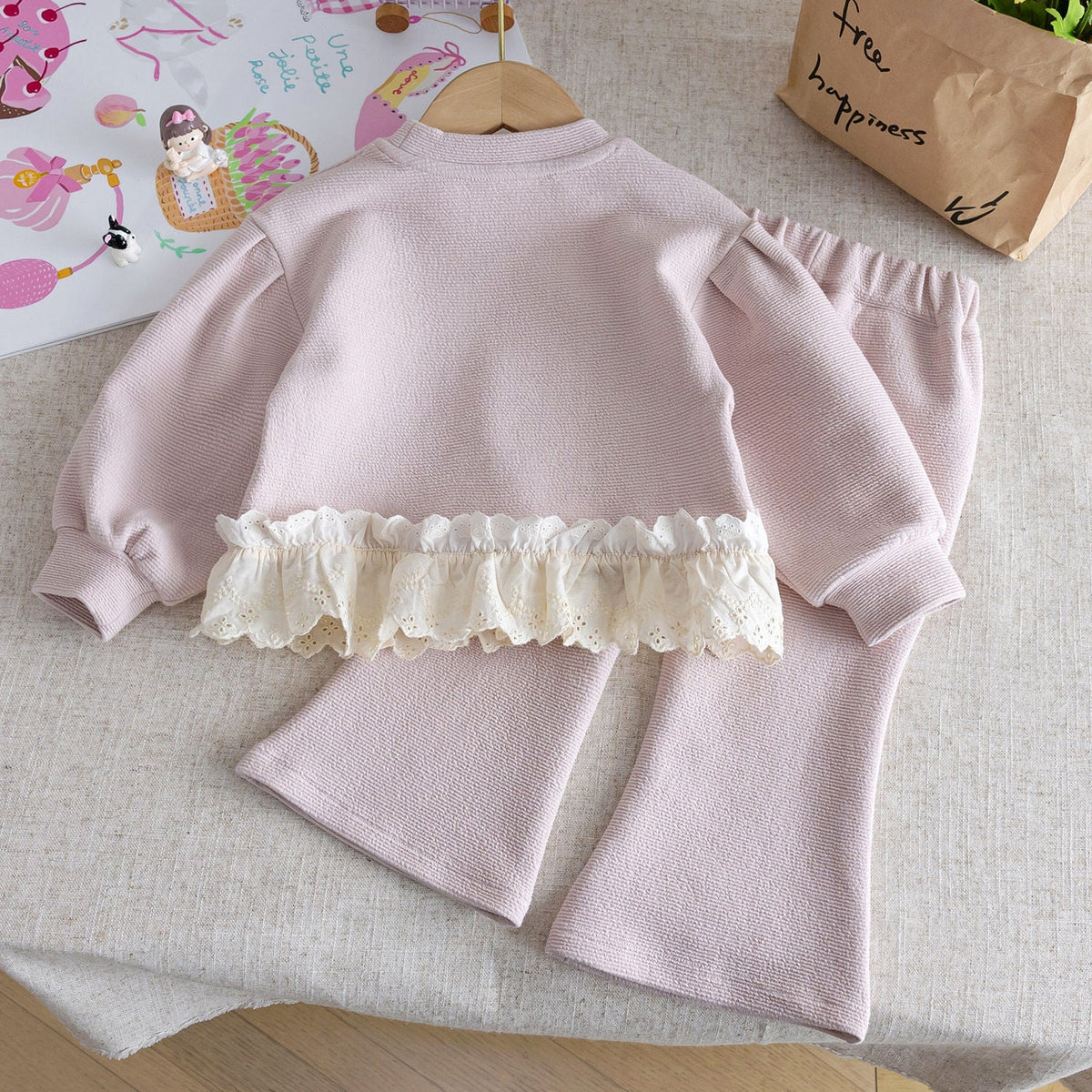 Girls Autumn Long Sleeve Set – Casual Two-Piece – Outfit Sets – Image 2