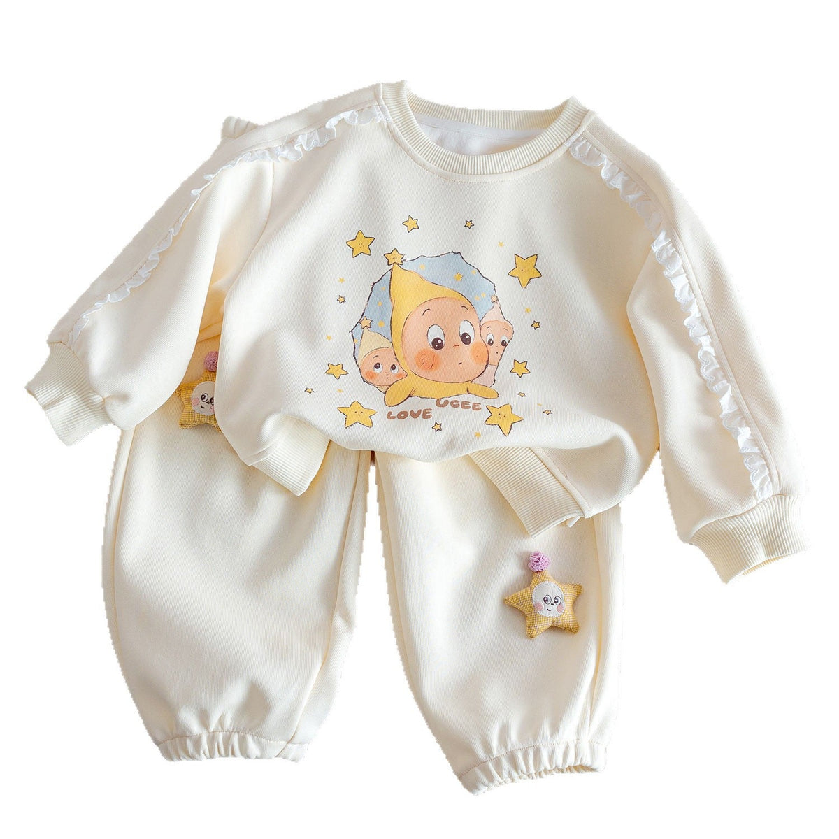 Girls Star Sweater Set – Cute Casual Spring Outfit – Outfit Sets – Image 5