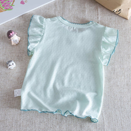 Girls Cute Korean Summer Set – Fashion Two-Piece – Outfit Sets – Image 4