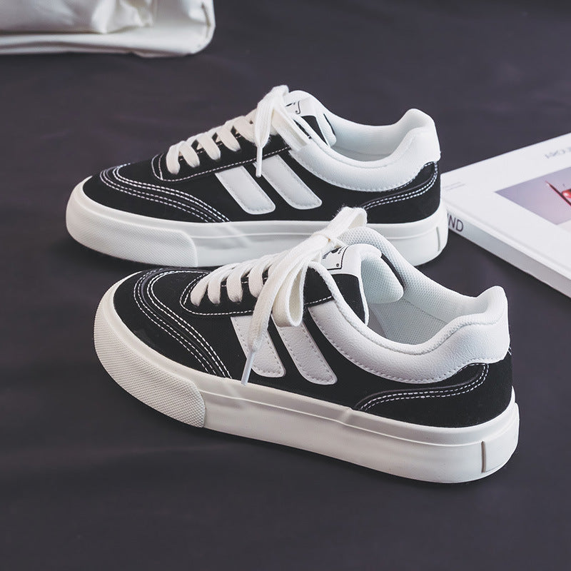 Korean Canvas Sneakers Women 2026 Street Style