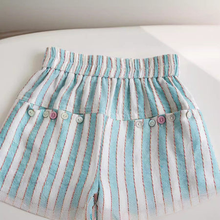 Girls Striped Pants Set – Casual Summer Outfit – Outfit Sets – Image 4