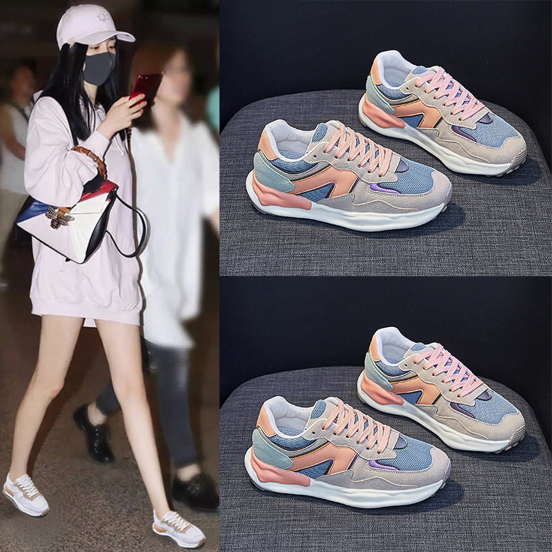 Korean Forrest Gump Sneakers Women 2026 White