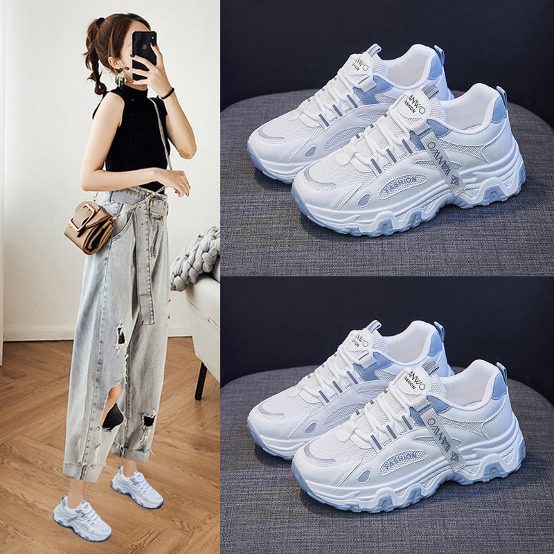 Korean Dad Shoes Women 2026 Trendy Sneakers