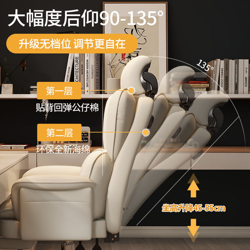 The Sovereign-Elite – Light Luxury Business Sofa & Executive