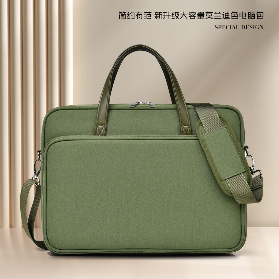 14–16 Inch Stylish Laptop Bag Men Women Shoulder Bag