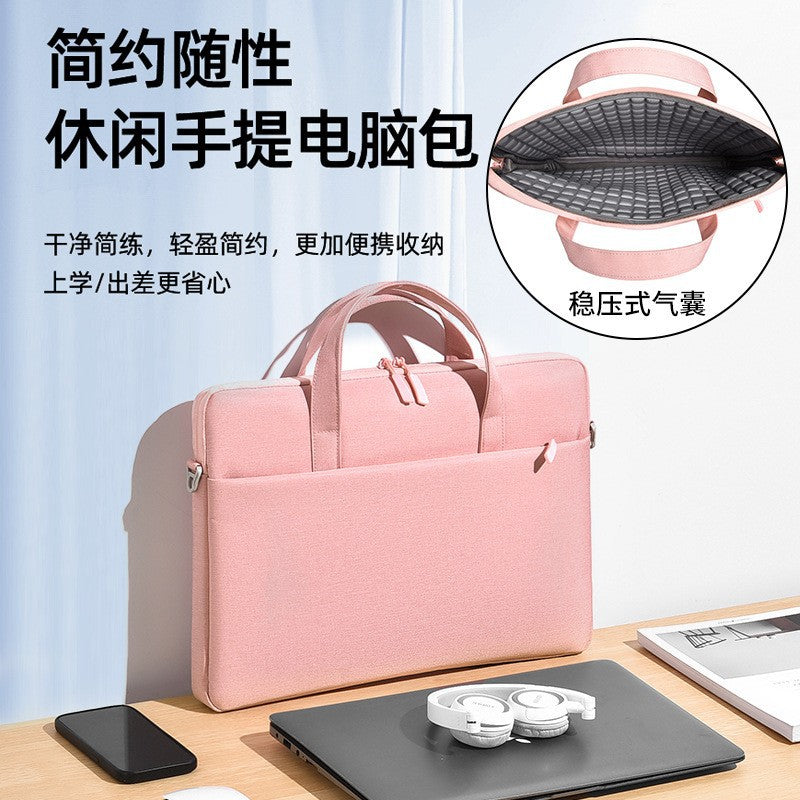 Airbag Laptop Bag 14–16 Inch Women Men Shoulder Bag