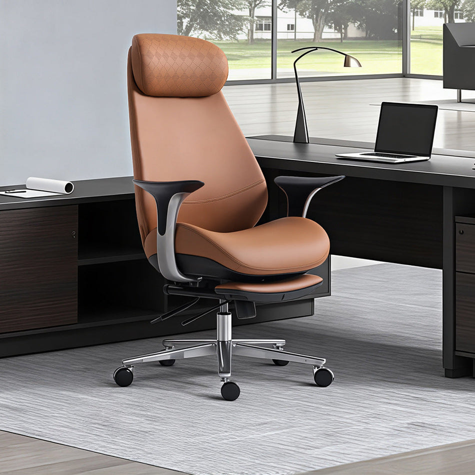 STOCK-The Sovereign-Gold – Genuine Leather Executive "Power-Nap"