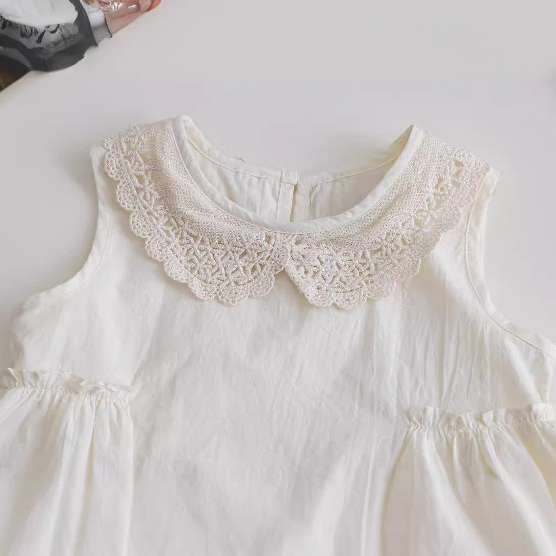 Baby Girls Sleeveless Vest & Pants Set Summer – Baby & Children's Outfits – Image 3