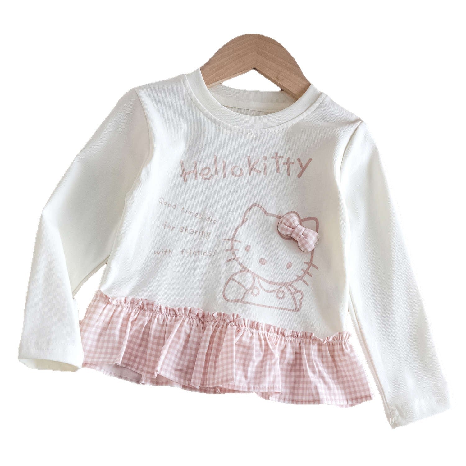 Baby Girls Cartoon Long Sleeve Korean Top – T-Shirts – Image 5