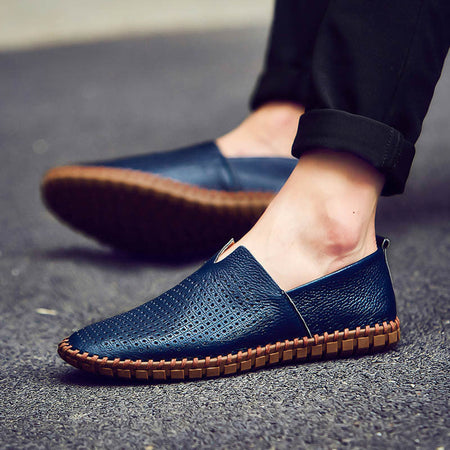 Black Shoes men's formal shoes - leather dress shoes for office and business occasions