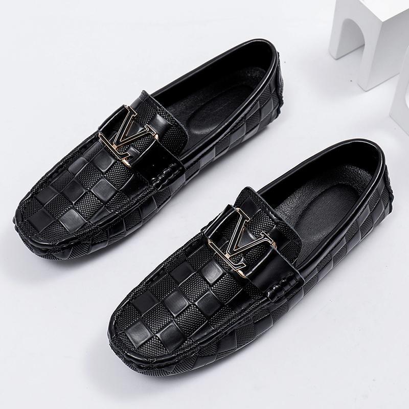 The Executive-Grid – Plaid Cowhide Cross-Border Business Casual