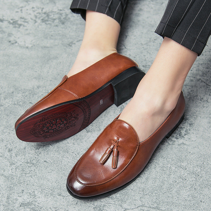 The Royal-Gala – Men’s British-Style Patent Leather Tassel