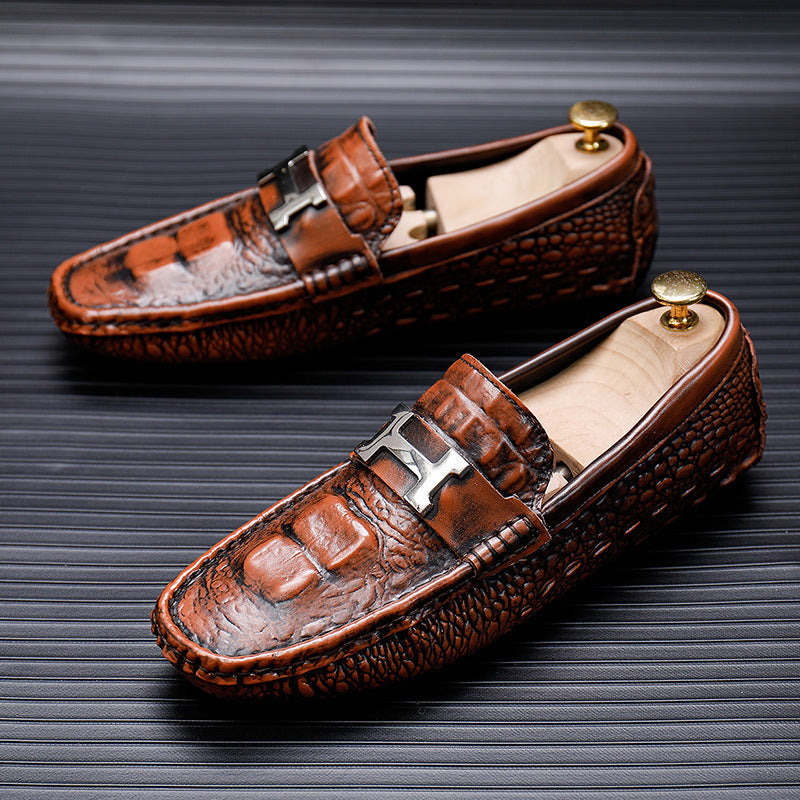 Black men's formal shoes - leather dress shoes for office and business occasions