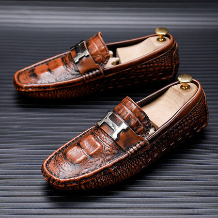 Black men's formal shoes - leather dress shoes for office and business occasions