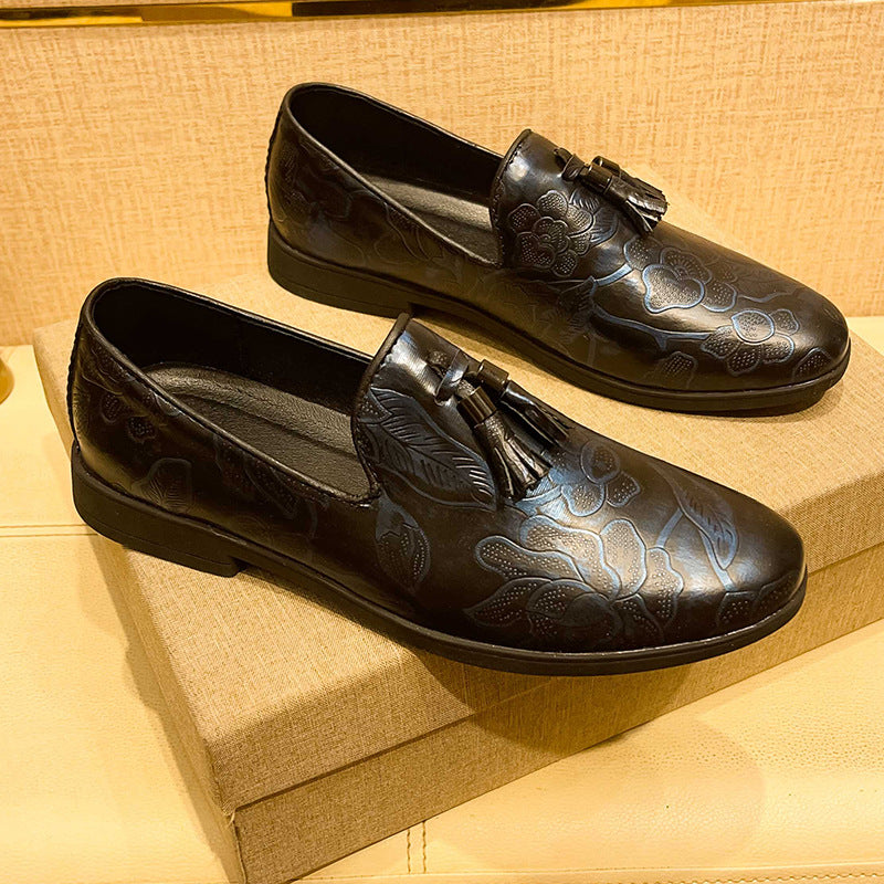 The Dynasty-Glow – Men’s "Chinese Style" Retro Nightclub Loafers