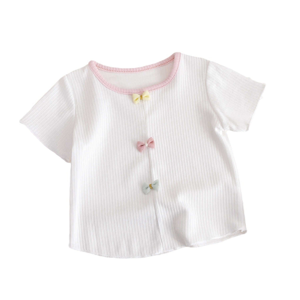 Girls Summer Short Sleeve T-Shirt – Soft Casual Top – T-Shirts – Image 5