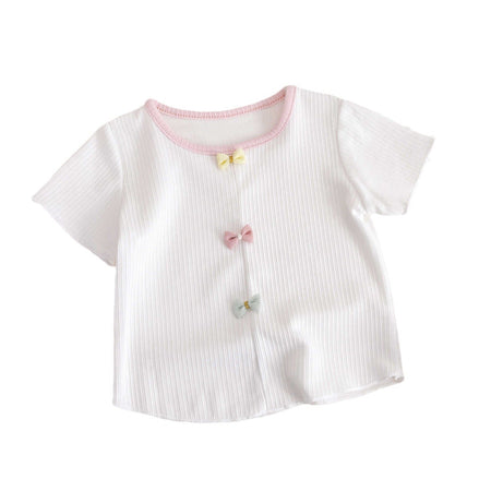 Girls Summer Short Sleeve T-Shirt – Soft Casual Top – T-Shirts – Image 5