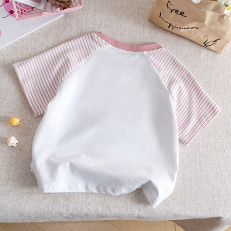 Baby Girl Cartoon T-Shirt – Cute Summer Casual Top – T-Shirts – Image 2