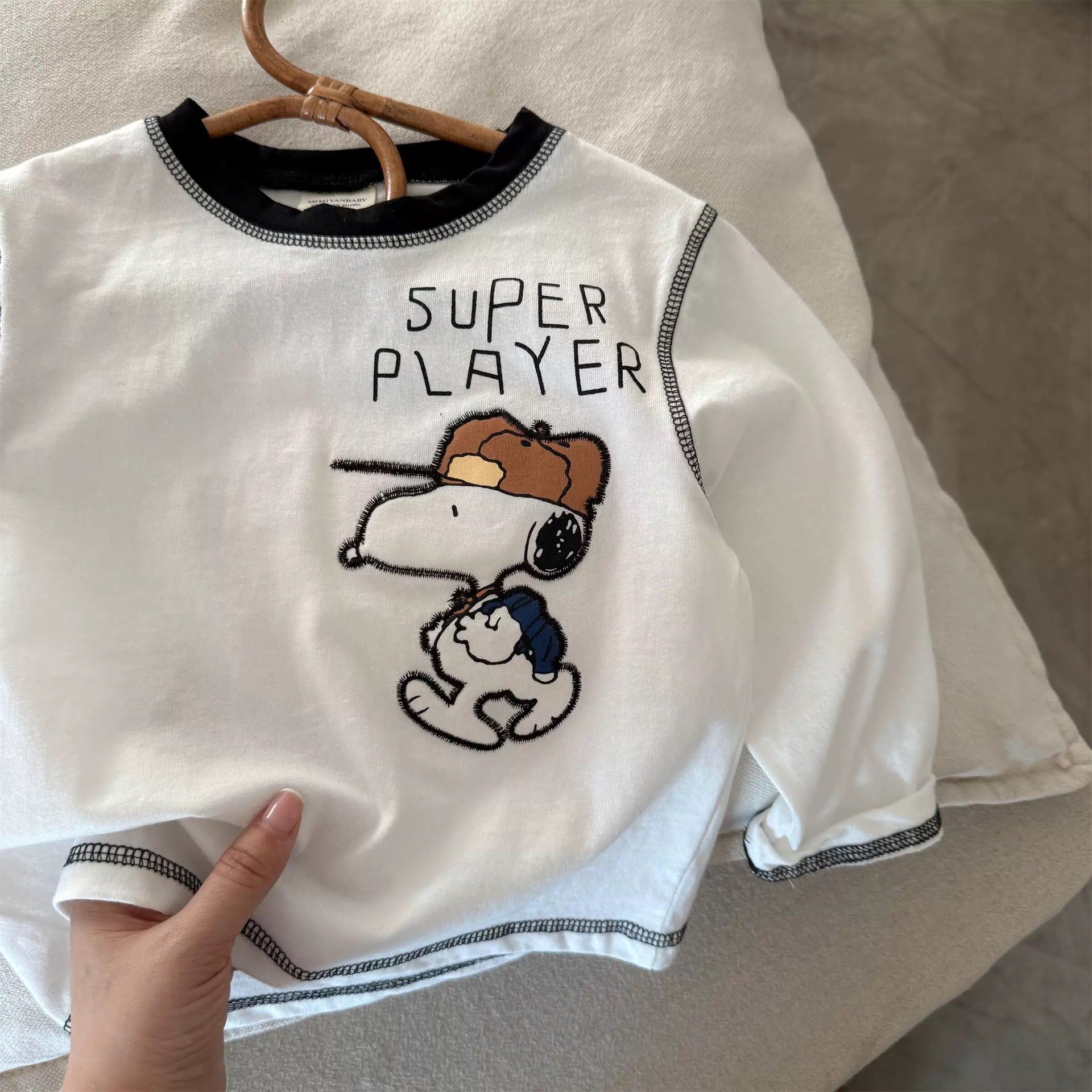 Kids Cartoon Long Sleeve T-Shirt – Trendy Spring Top – T-Shirts – Image 4