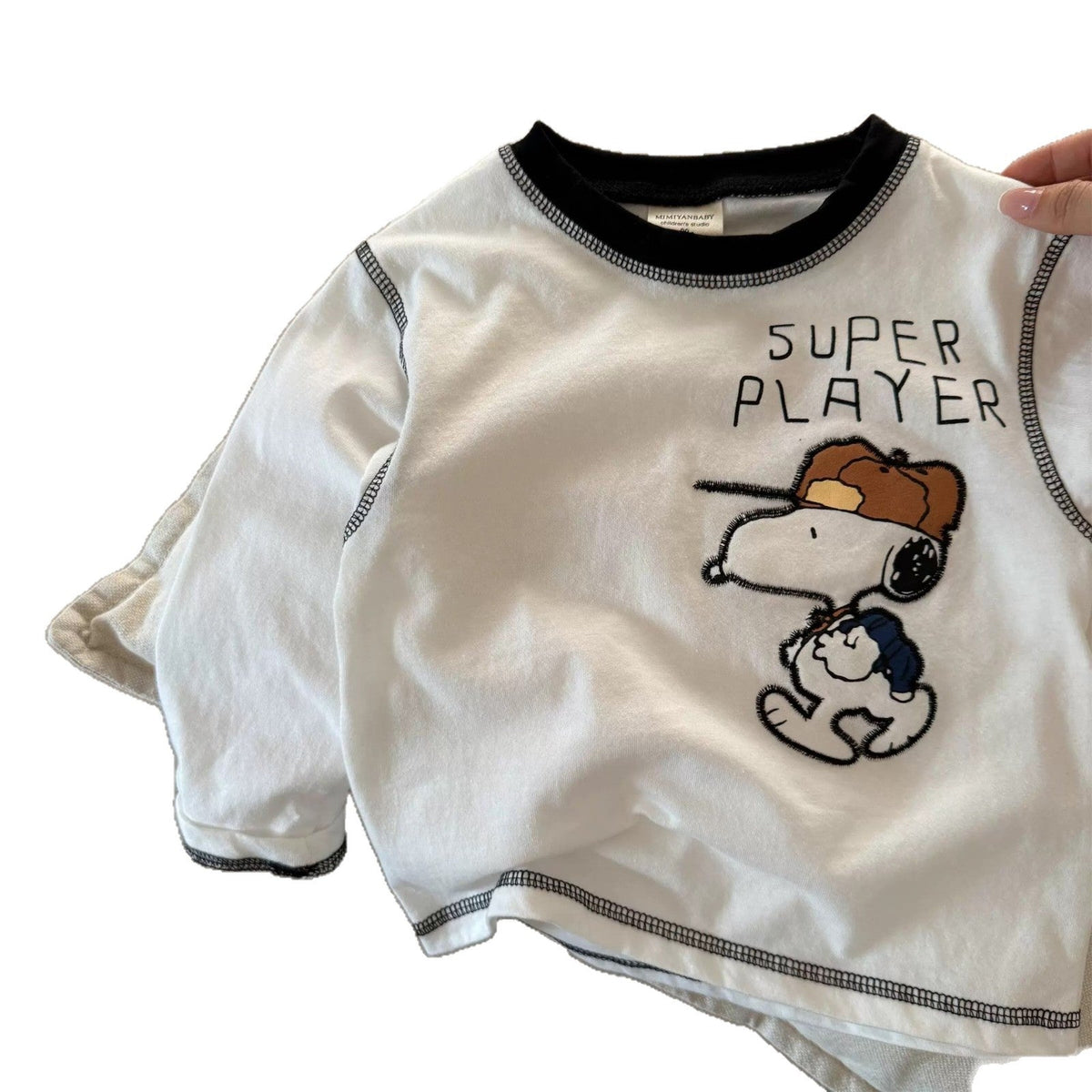 Kids Cartoon Long Sleeve T-Shirt – Trendy Spring Top – T-Shirts – Image 5