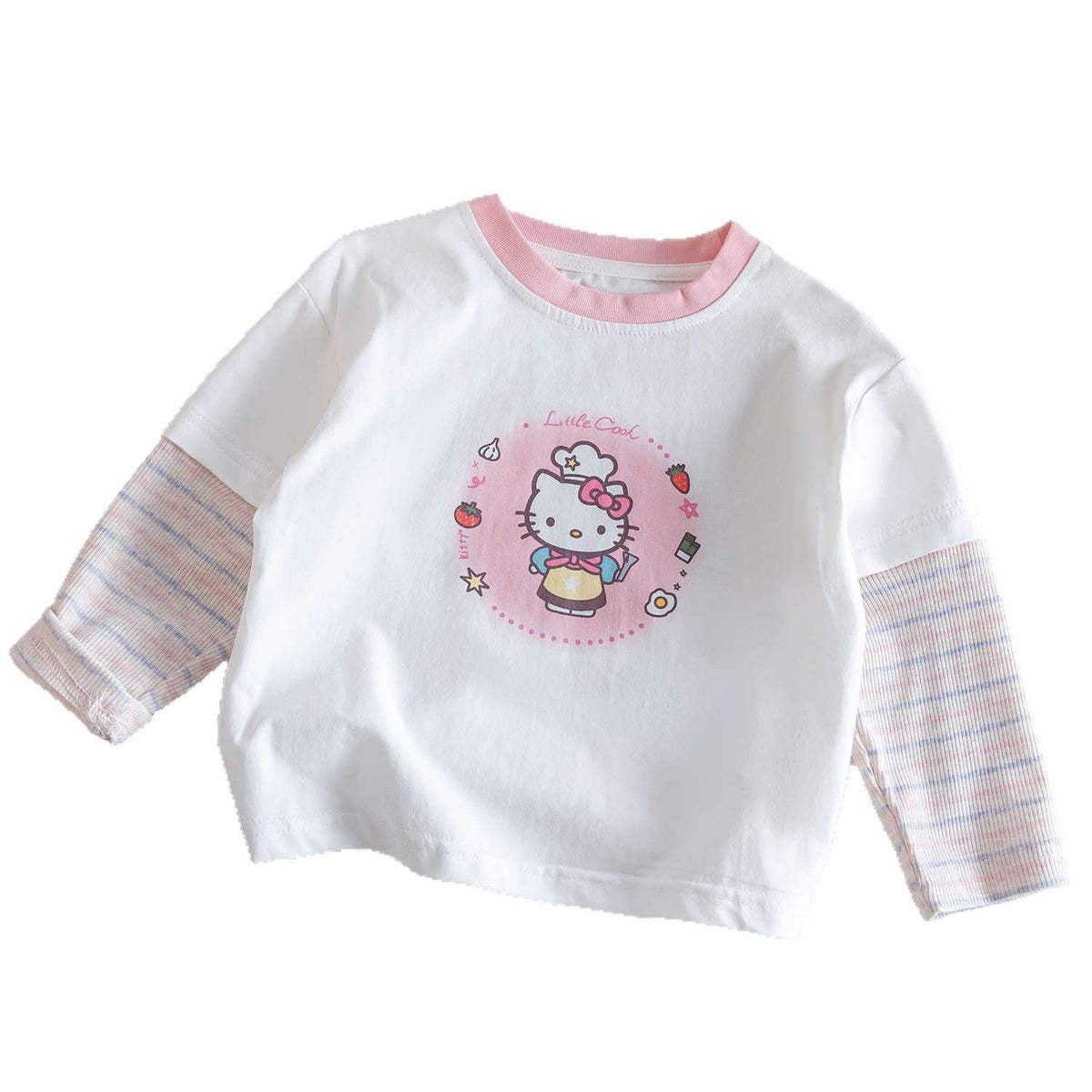 Girls Cartoon Long Sleeve T-Shirt – Korean Spring Top – T-Shirts – Image 5