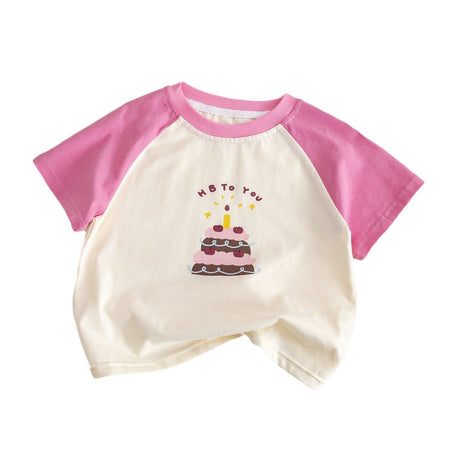 Girls Cute Cartoon T-Shirt – Stylish Summer Top – T-Shirts – Image 5